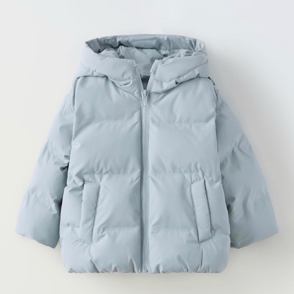 Zara Kids Water Repellent Puffer Jacket